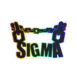 Sigma Rainbow Cartoony Chain