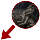 🐺 Sigma Wolf Meme With Red Circle and Arrow 🐺