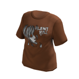 silent hill t-shirt brown