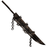 Silent Pyramid Great Knife Chained