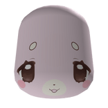 Silly Adorable Chibi Pink Seal Face