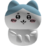 ♡ silly chiikawa hachiware plushie backpack