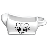 silly cute pleading off shoulder cropped t-shirt