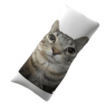 Silly Extra Locked In Cat Meme Pillow