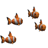 Silly Goldfish Fish Aura Orange