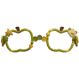 Silly green apple igari twee heisei button glasses