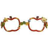 Silly red apple igari twee heisei button glasses