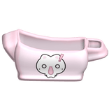 silly shocked off shoulder cropped t-shirt