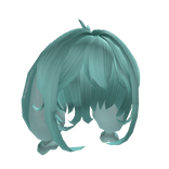 ୨ৎ Silly Teal Gummy Fish Pigtails ୨ৎ