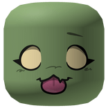 Silly Zombie Cat Face