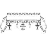 Silver 1.0 Y2K Waist Chain Belt