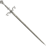 Silver Backblade of Eternal Radiance 