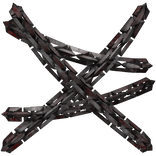 Silver Bloody Body Chain