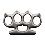 silver brass knuckles [hairclip] 