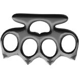silver brass knuckles [right] 