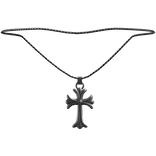 Silver Chrome Cross Orament