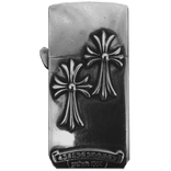 Silver Chrome Heart Lighter