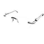 Silver Clear Cartier Shades V2 