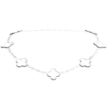 Silver Clover Necklace 3.0