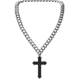 Silver Cross Chain 3.0