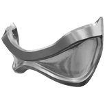 Silver Cyber Plate Glasses