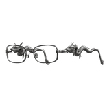 Silver Dragon Chrome Glasses