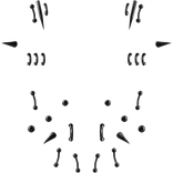 Silver Emo Piercings Freestyle Set v1