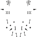 Silver Emo Piercings Freestyle Set v2