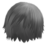 silver emo vkei anime hair