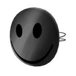 Silver-Face Enforcer Smiley Mask