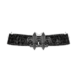 silver fleur de lis belt (pirate torso r6 ONLY)