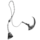 Silver Gaian Esoteric Chained Skein Blade