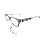 Silver Glasses w/ Piercings
