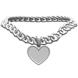 Silver Heart Council Chain