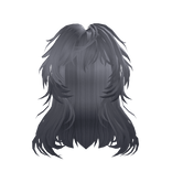 Silver Long Fluffy Wavy Hair