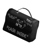 Silver Off White BackPack