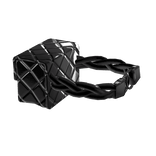 SILVER Quilted Ankle Bag (IT GIRL)