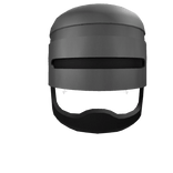 Silver Robot Enforcer Helmet