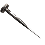 Silver Rusty Face Nails V1 [Prop]