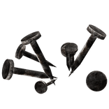 Silver Rusty Shoulder Nails Left [Prop]