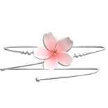 Silver Sakura Shoulder Cuff (Right)