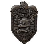 Silver Security Badge 