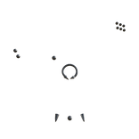 silver septum & face piercings