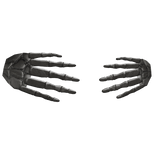Silver Skeleton grip on waist 3.0