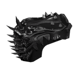 Silver Spiky Pauldron Right