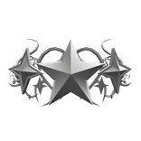 Silver Star Cyber Sigil Crown