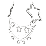 [𝟑.𝟎] silver stars chain