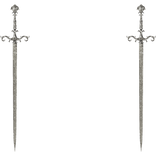 Silver Twin Blades of Eternal Radiance
