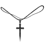 Silver Vampire Cross Necklace [1.0]