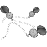 Silver Victorian Pocket Watches Clocks Vintage